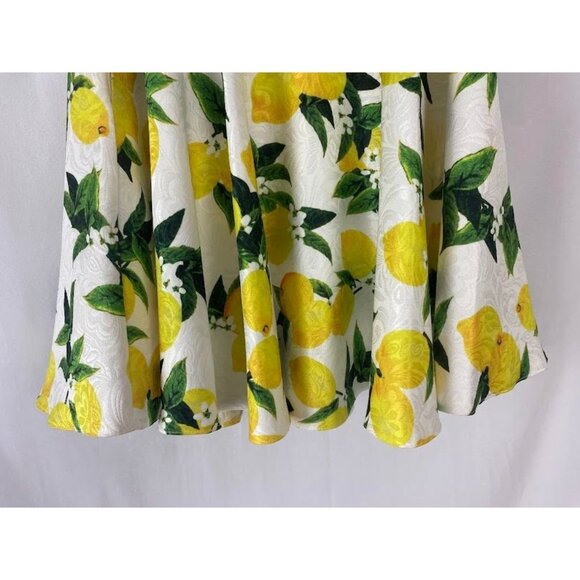 Hannah S 2 Piece Homecoming Fun Fashion Lemon Dress Size 4 . - Picture 16 of 16